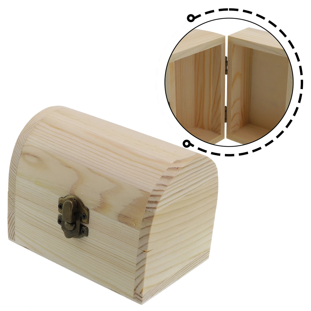 Storage Boxes Wooden Arched Box Keepsake Boxes Storage Box For Wedding Christening Christmas Gifts High Quality