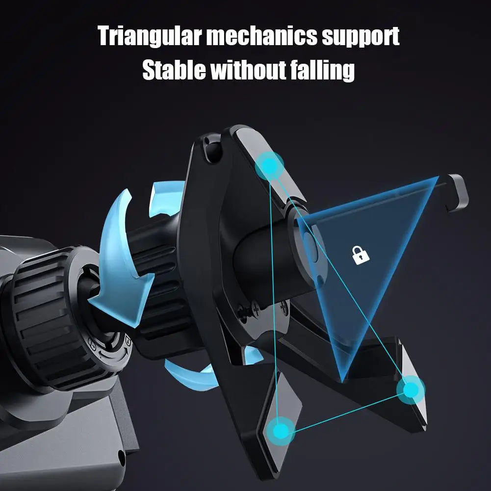 High Intelligent Mobile Phone/Pad Holder, Magnetic Phone Holder for Car, 2 in 1 Auto Rotating Phone Holder, Wireless Car Charger