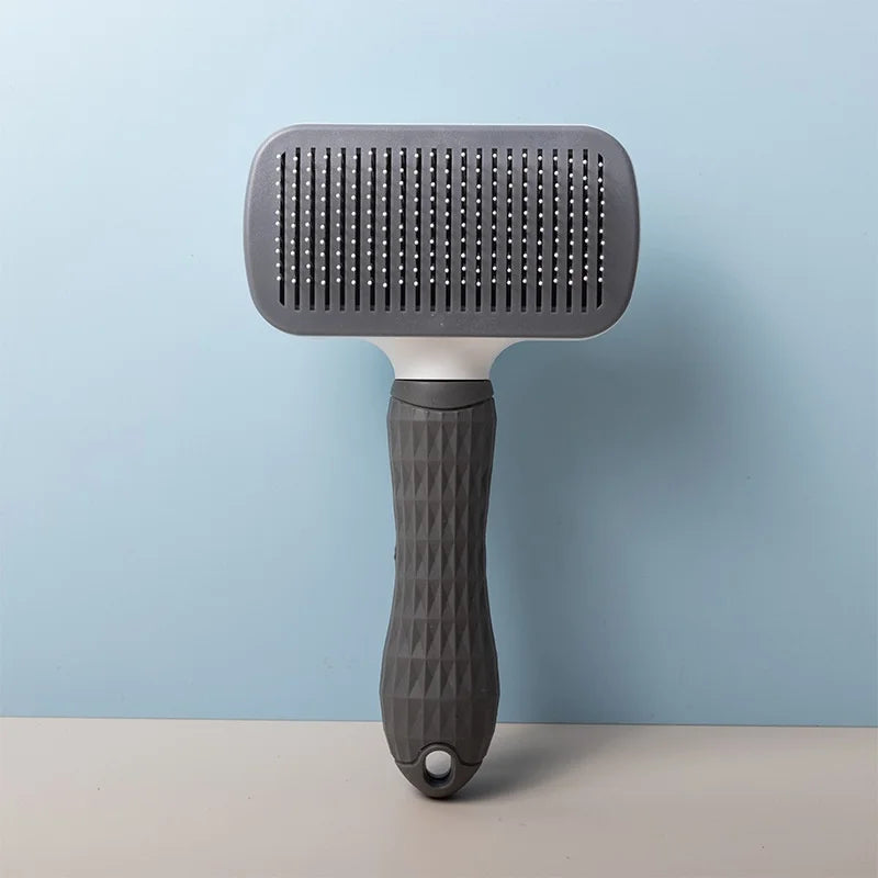 Pet Hair Remover Comb One Click Self Cleaning Brush for Dogs Cats Grooming Tool Effectively Remove Loose Floating Fur Shedding
