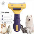 Pet brush, pet grooming tool, deshedding comb, Teddy and Golden Retriever hair removal brush, pet cleaning supplies，dog brush