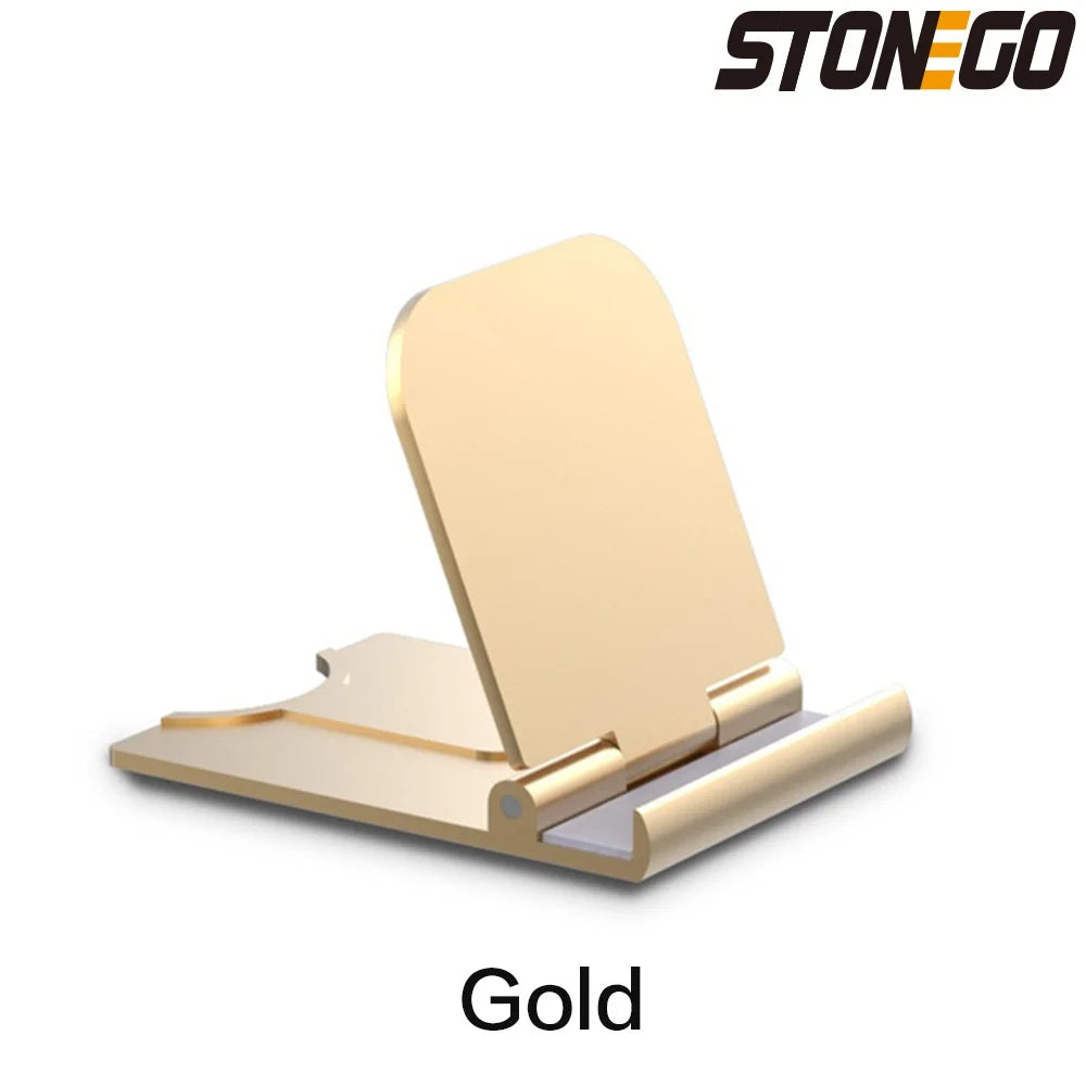 Portable Foldable Phone Stand - Universal Mini Holder for Mobile Phone & Tablet Desktop Display