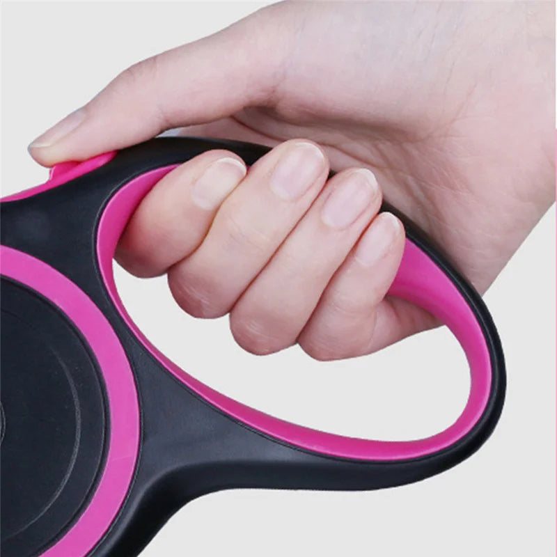 3M 5M 8M Dog Leash Retractable Roulette Long Pet Lead Strong for Small Large Big Dogs Automatic Walking Nylon Durable Rope Stuff