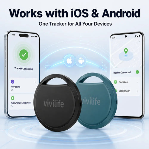 4 Pack Bluetooth Anti Lost Tracker Tag Item Finder for Keys Wallet Pets Bags Smart Locator Works with iOS Android