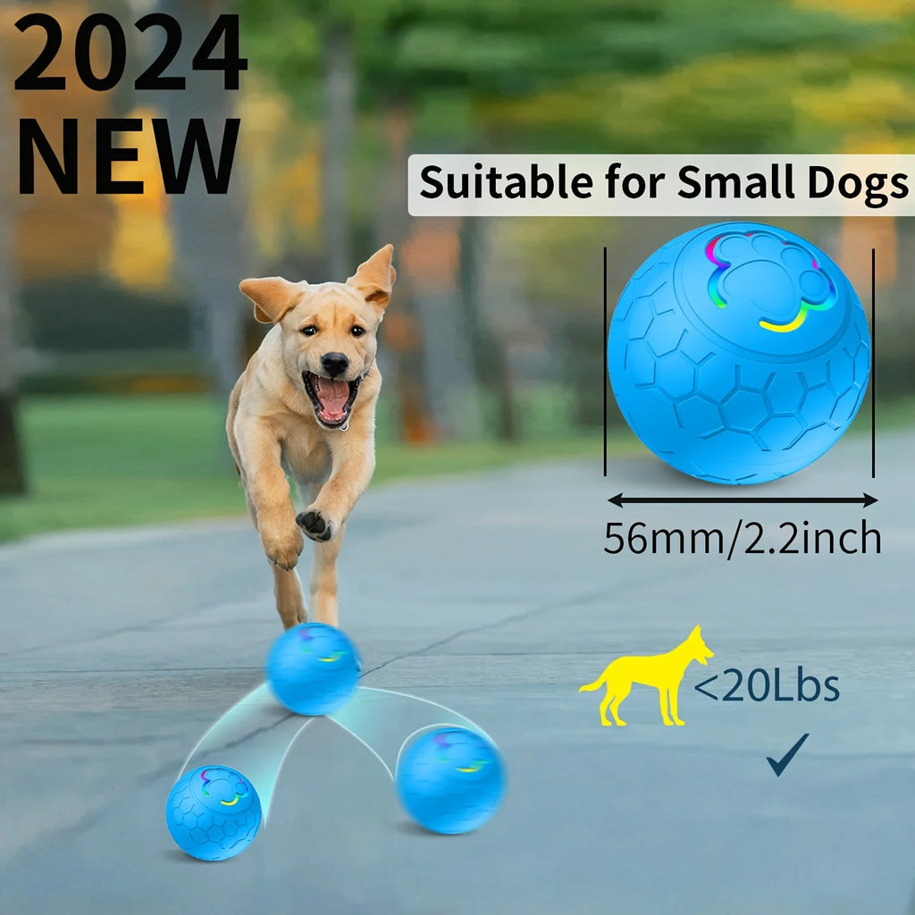 Interactive Jumping Dog Toy Ball with Smart Rechargeable Function for Pets