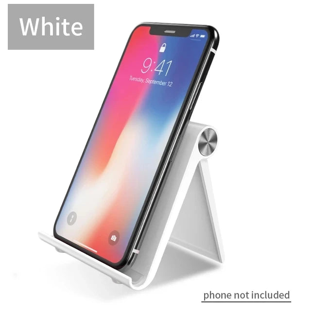 Phone Holder Stand Mobile Smartphone Support Tablet Stand for iPhone 14 13 Desk Cell Phone Holder Stand Portable Mobile Holder