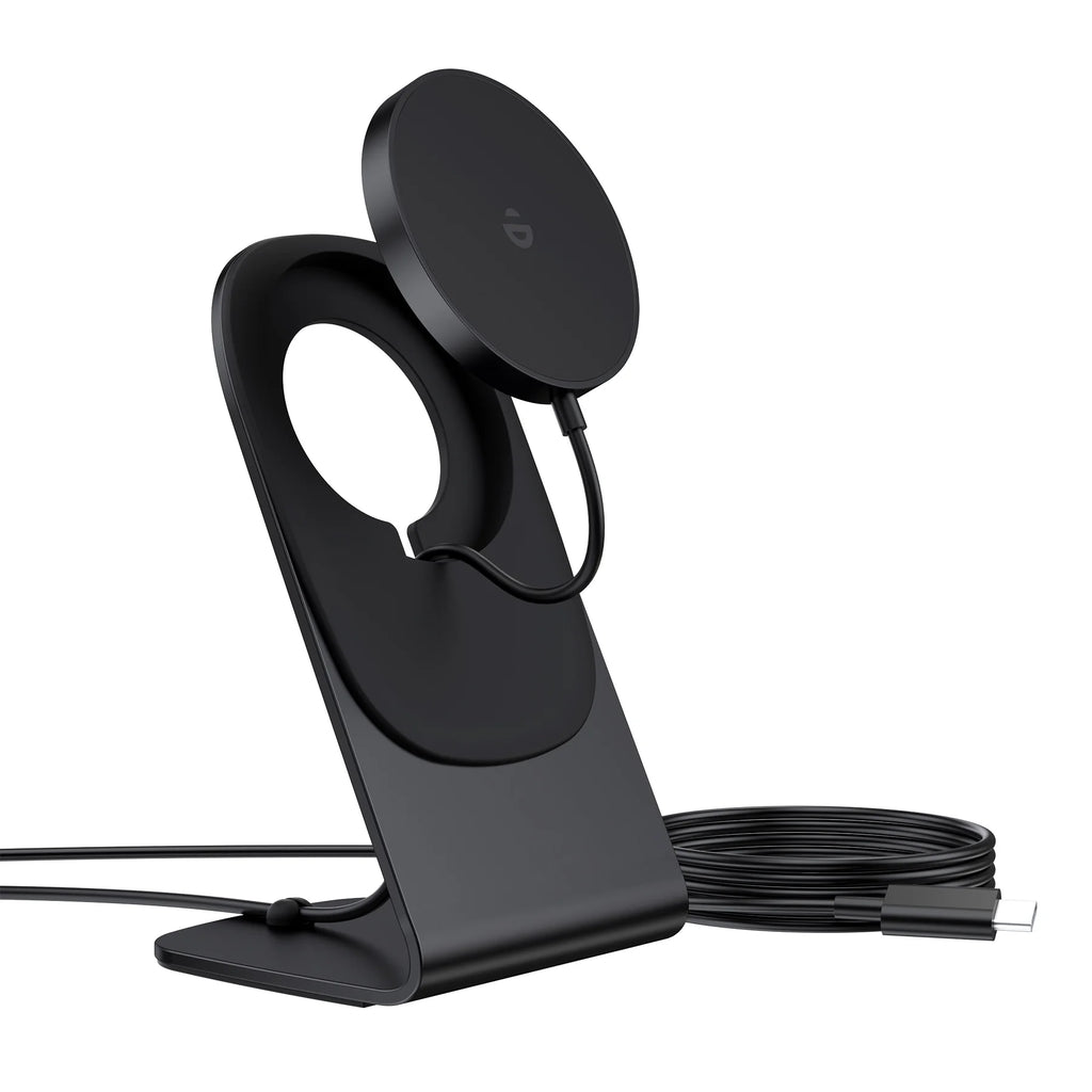 Magnetic Wireless Charger for iPhone 17/16/15/14/13/12 - Mag Charger , Fast Wireless Charging Stand/Pad with 5ft USB-C Cable for