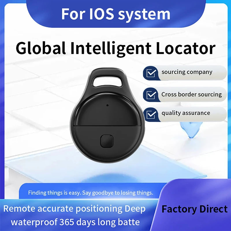 GPS Tracker Anti Lose Security Bluetooth GPS Tag Based on iphone Tracker Sound Locate Message Reminder Alarm Key Finder Pet Kid