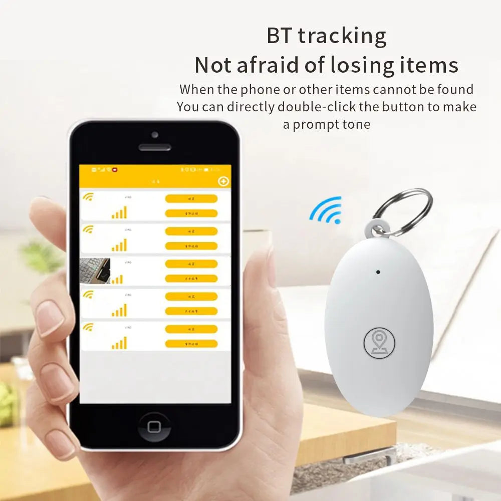 Mini GPS Tracker Bluetooth Tracker Two-Way Anti-Lost Device Pet Kid Key Bag Car Wallet Tracking Smart Finder Locator Accessories