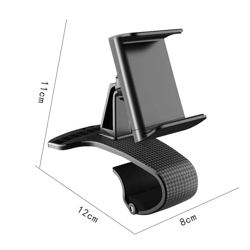 Car Holder For Phone Car Dashboard Clip Mount Mobile Cell Stand Smartphone GPS Support For iPhone 12 11 Xiaomi Redmi Huawei