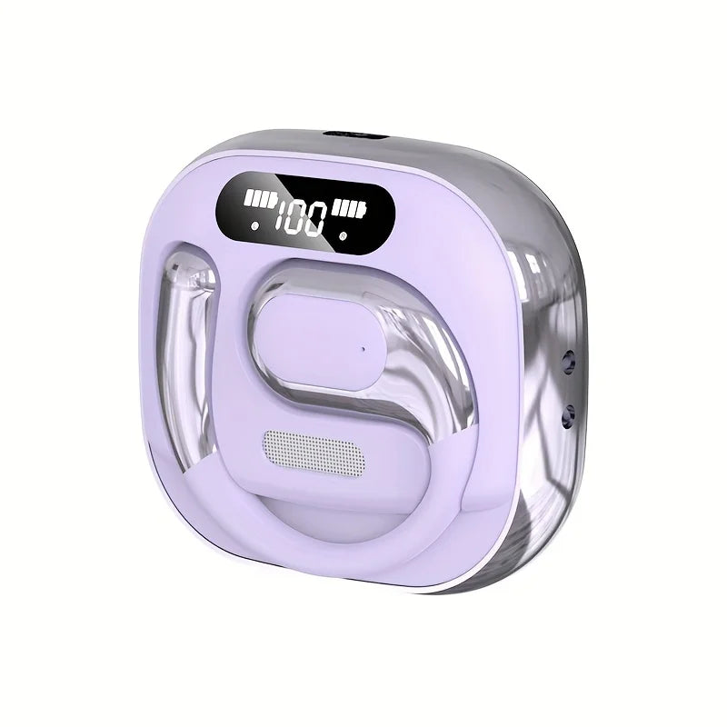 Bluetooth Earphones Original Wireless Digital Display Screen Earbuds With Mic HIFI Level Lossless Sound Quality Design Earbuds