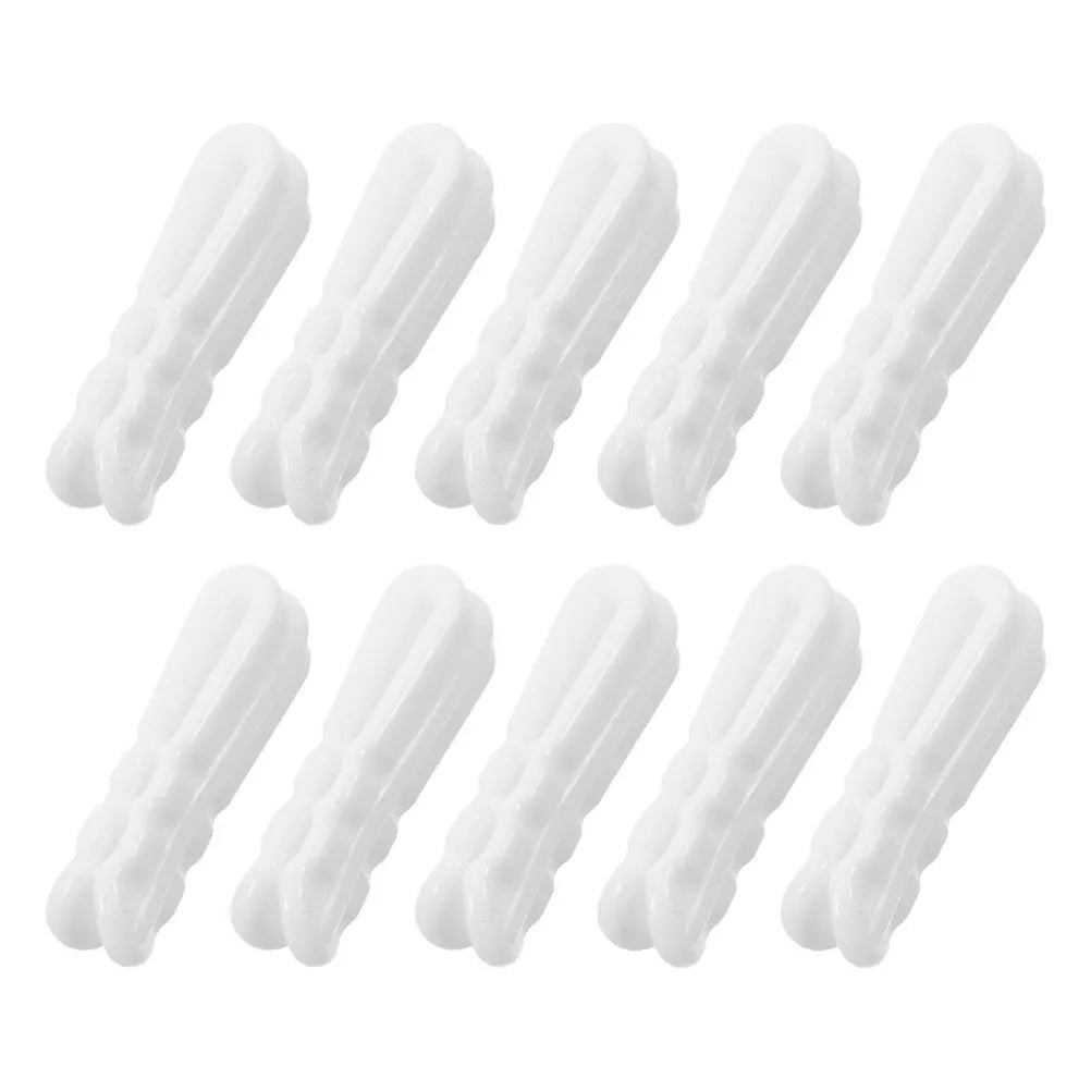 10pc Vacuum Bag Clips Sealer for Zipper Bags Compression Packing Organizer Storage Solution for Clothes Bedding Quilts Blankets