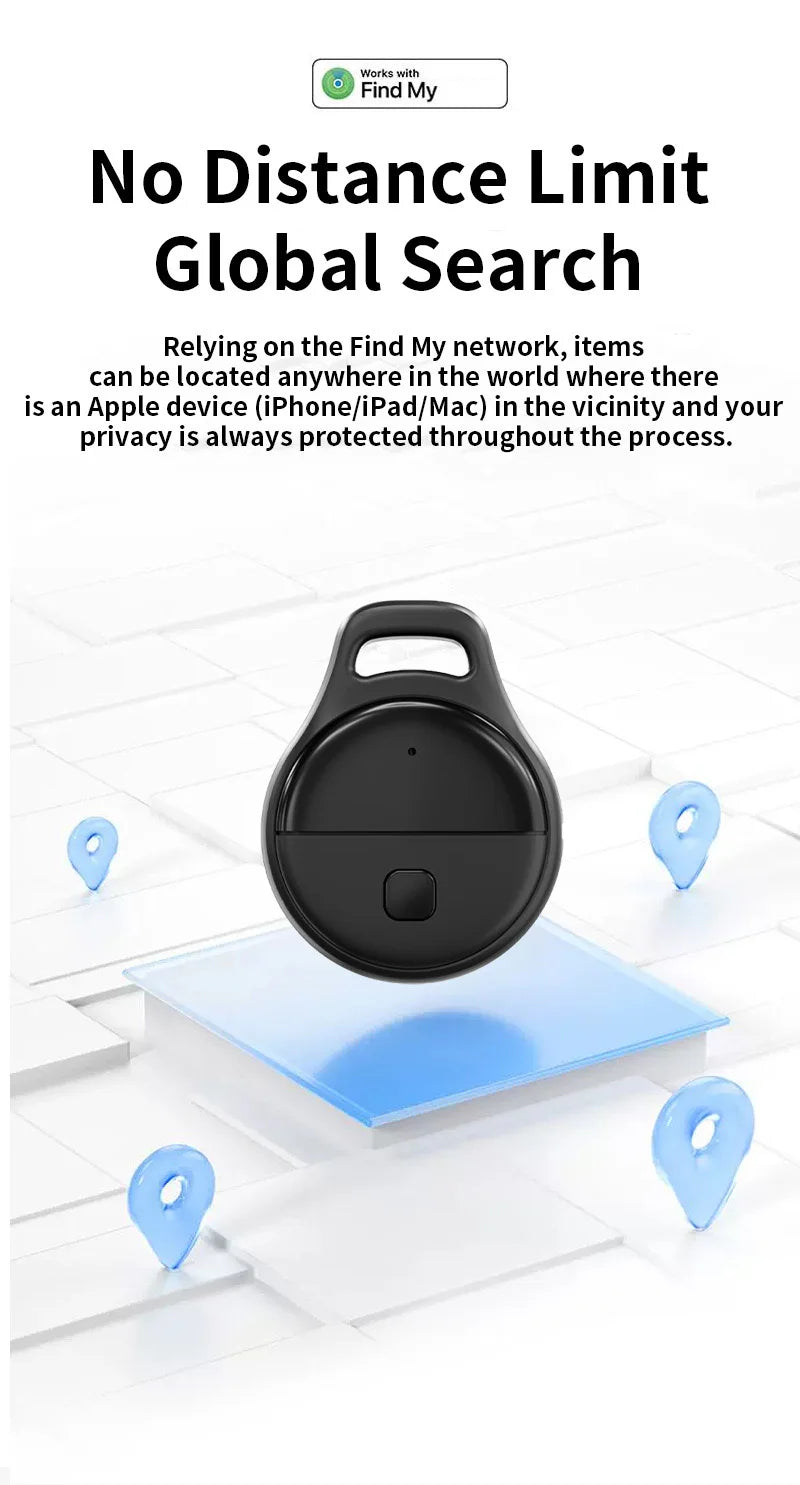GPS Tracker Anti Lose Security Bluetooth GPS Tag Based on iphone Tracker Sound Locate Message Reminder Alarm Key Finder Pet Kid