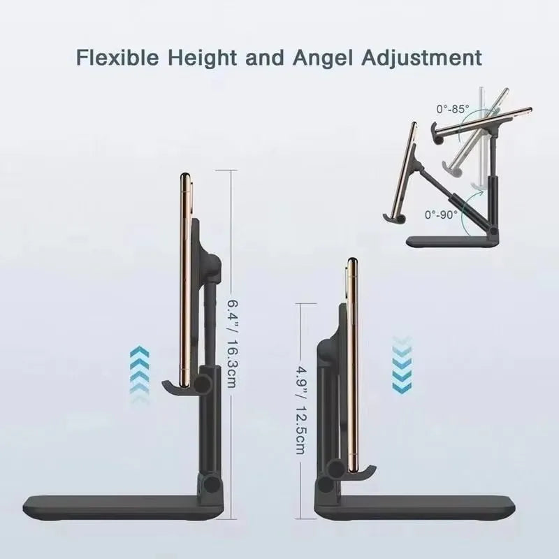 Desk Mobile Phone Holder Stand For IPhone IPad Xiaomi Adjustable Desktop Tablet Holder Universal Table Cell Phone Stand