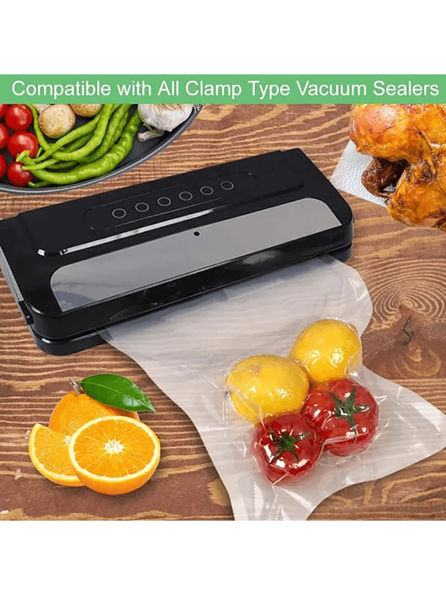 500CM Food Vacuum Sealer Bags Household Vacuum Sealing Machine Storage Roll Bag Travel Refrigerator Food Preservation Pack Bag