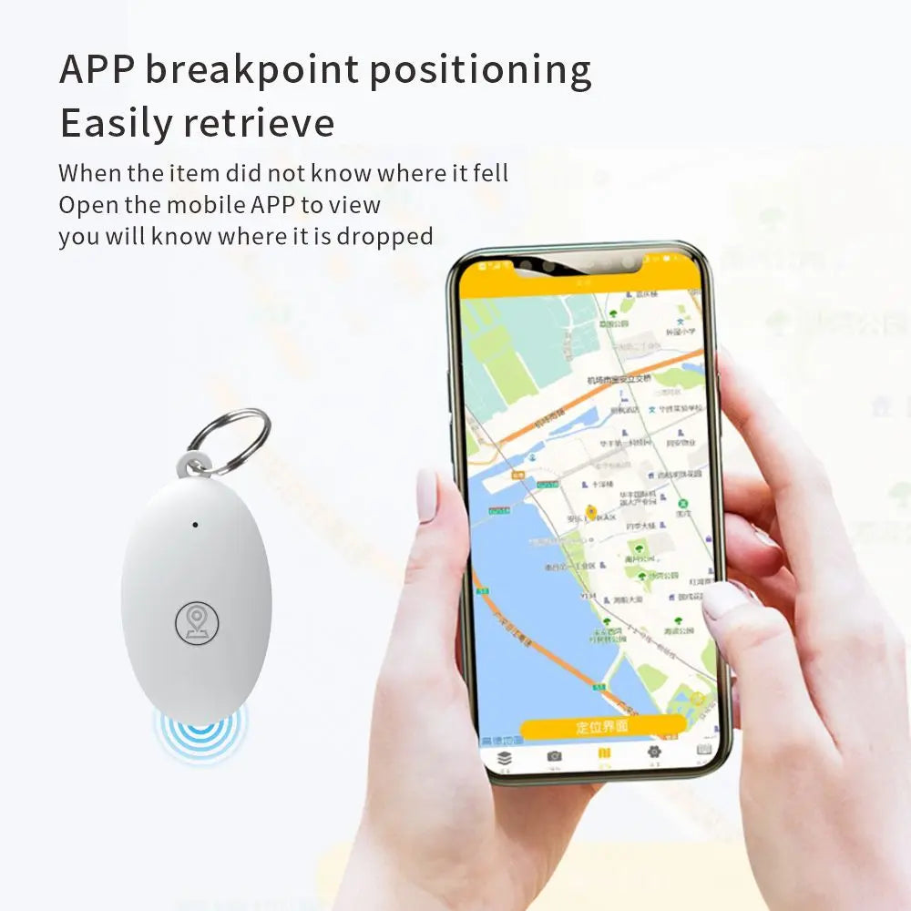 Mini GPS Tracker Bluetooth Tracker Two-Way Anti-Lost Device Pet Kid Key Bag Car Wallet Tracking Smart Finder Locator Accessories