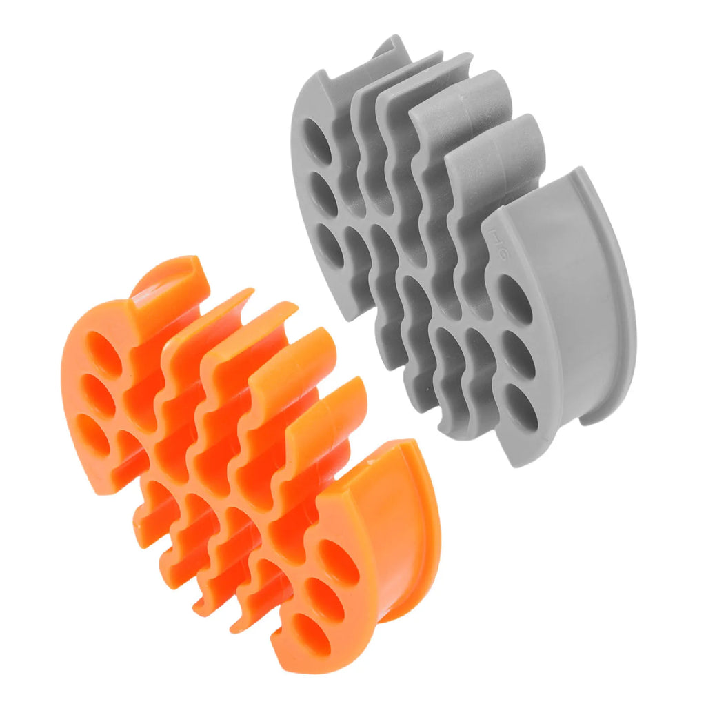 Network Cable Organizer Wire Comb 0.3in Hole Diameter Anti Entanglement Cable Management Organizing Tool for 30 Network Cables