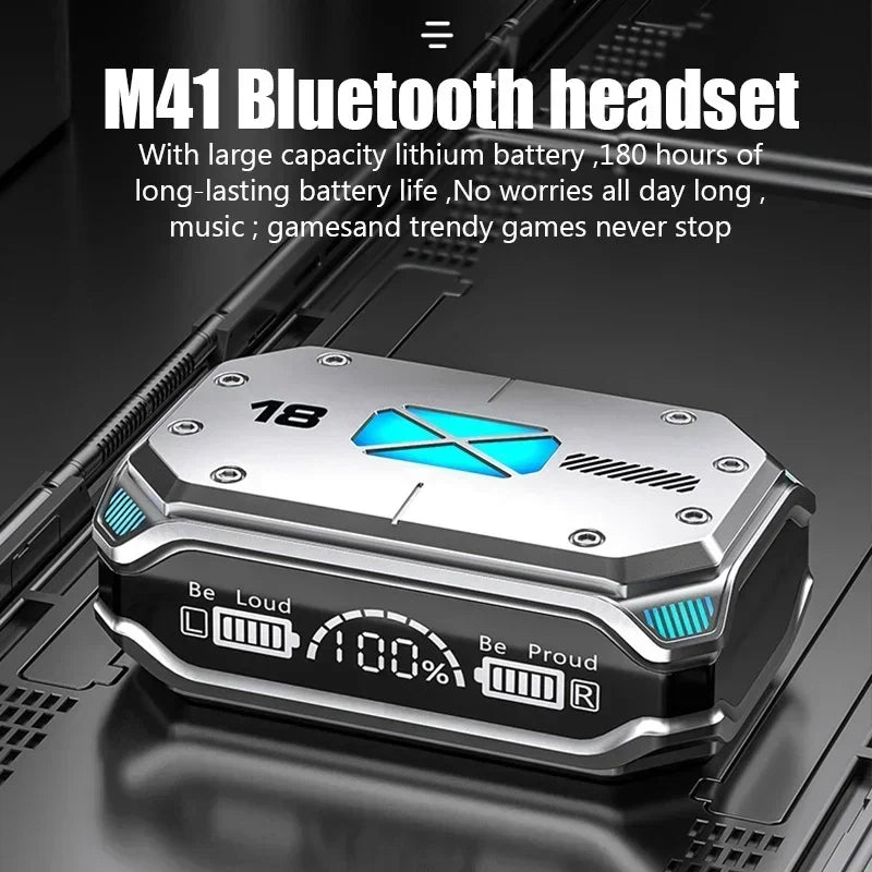 NEW Bluetooth Earphones Wireless Headphones Smart Touch Wireless Headset LED Display Stereo Sound Earbuds for All Smartphones