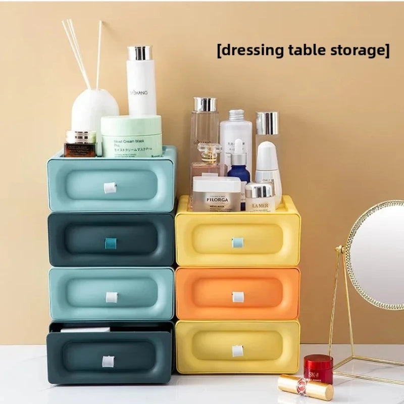 Drawer Style Desktop Storage Box, Storage Box, Multifunctional Office Desk Storage Box, Organizing and Accommodation Storage Box
