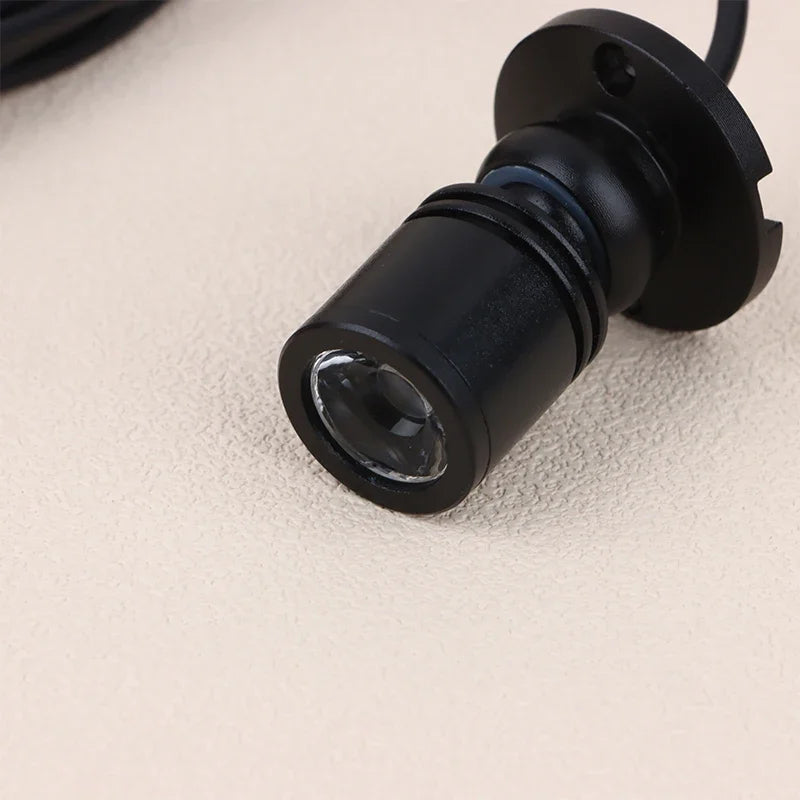 LED USB 5V 3W Led Spot Light Surface Mounted Cabinet Showcase Counter Jewelry Lamp Rotatable Angle Ceiling Mini Spotlight