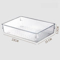 Clear Plastic Drawer Organizers Desk Dividers Bins Home Dresser Office Kitchen Drawer Separator Makeup Jewelry Organization Gadg