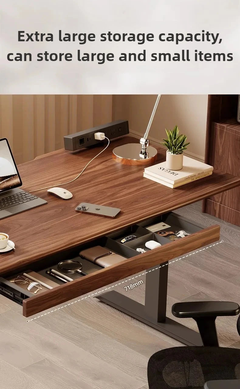 Under Desk Drawer Organizer Pull-pull Wooden Storage Shelf for Study Stationery Storage Solid Wood Office Desk Storage Accessory