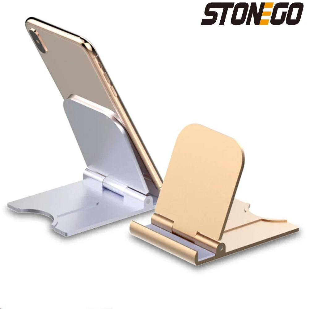 Portable Foldable Phone Stand - Universal Mini Holder for Mobile Phone & Tablet Desktop Display