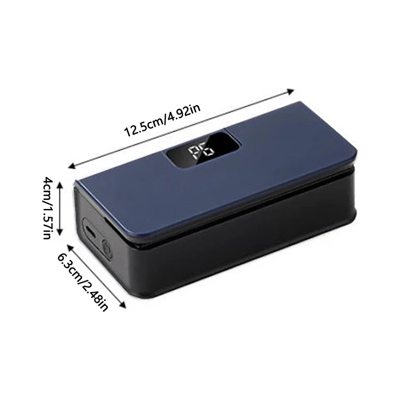 New Portable Mini Heat Bag Sealing Machine Package Sealer Bags For Snacks Plastic Bag Heat Sealer Clip USB Rechargable Sealer