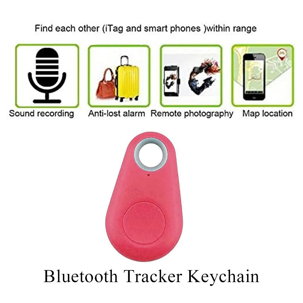 Bluetooth Tracker Keychain droplet shaped Low power anti-loss GPS For Smartphones with iOS 5.0 or Later Android 4.3 or Later