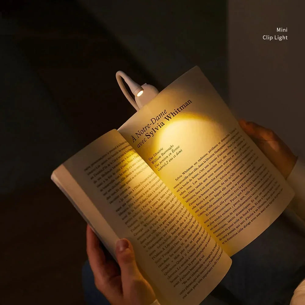 Led Usb Light Steplessly Brightening 3 Colors Book Lamp Room Lights Bed Home-appliance Read Chargeable Fixture Lamps Books Desk