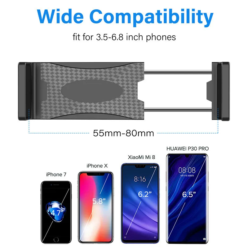 Car Holder For Phone Car Dashboard Clip Mount Mobile Cell Stand Smartphone GPS Support For iPhone 12 11 Xiaomi Redmi Huawei