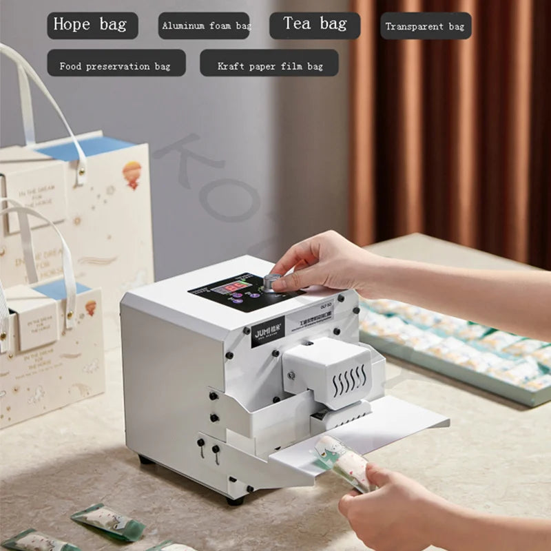 Handy Portable Bag Sealer Sealing Machine Aluminum Foil Composite Plastic Film PE Coated Paper Food Packaging