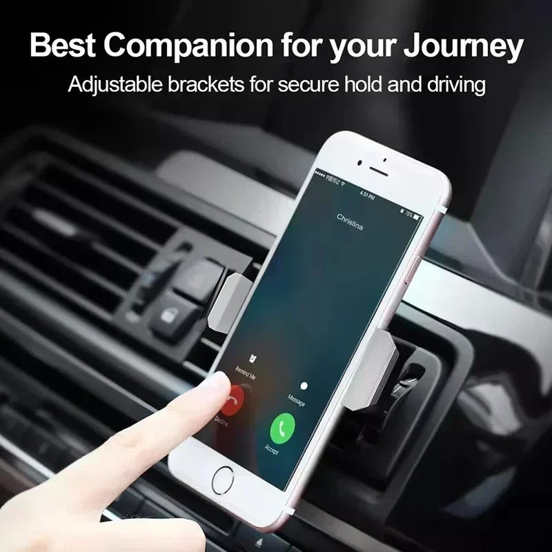Car Phone Holder Air Vent Mount Holder Universal Car Holder For Cell Phone in Car Mobile Phone Holder Stand Auto Parts Universal