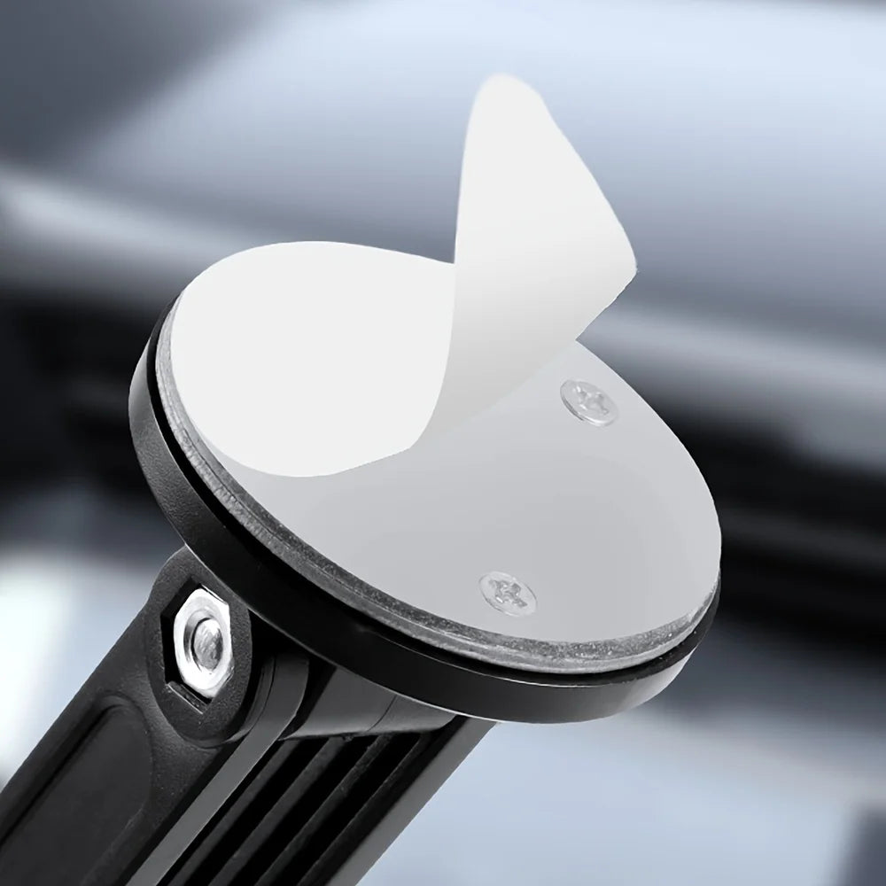 1 Universal Car Phone Holder, Magnetic Wall Mount, Rotating Design, Waterproof PC Material, Compatible with All Smartphones.