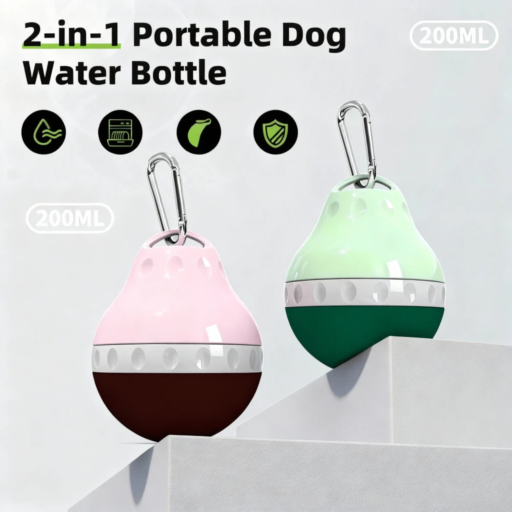 Portable Pet Water Bottle for Dogs Silicone Travel Water Dispenser for Outdoor Walks Cat Water Cup Outdoor Dog Water Bottle