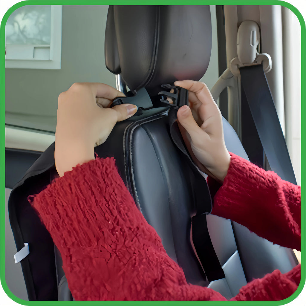 Car Seat Back Organizer with Storage Pockets, Kick Mat Protector, Waterproof Auto Backseat Organizer for Car Interior