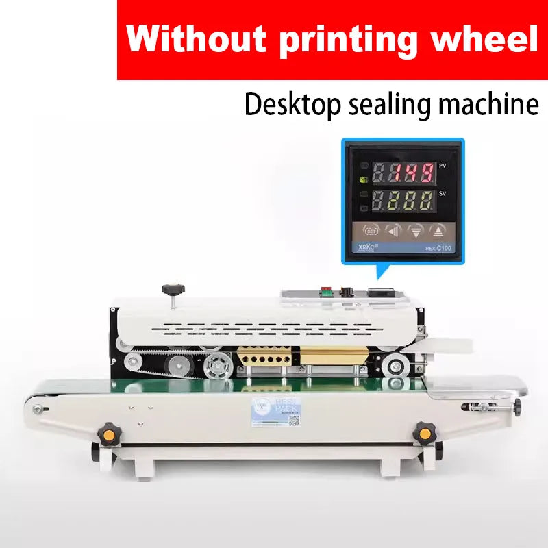 Automatic Electric Bag Sealing Machine Food Plastic Packag Sealer Heavy Duty Packag Sealing Machine 220V Continuous Heat Sealer