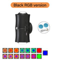 Motion Sensor LED Wall Light Tricolor RGB Rechargeable Double-head Magnetic Spotlight For Bedroom Hallway Stair Ambient Lightin