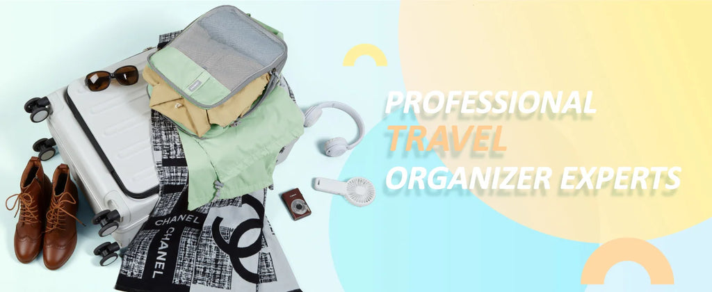 BAGSMART Compression Packing Cubes for Travel - 6/4/2 Set Lightweight Durable Luggage Organizer Bags Travel Essentials