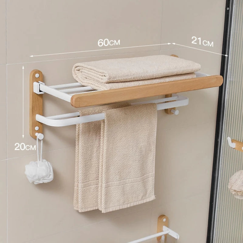 Bathroom towel bar no punching toilet storage shelf bathroom organizer and storage bathroom accessories towel rack corner shelf