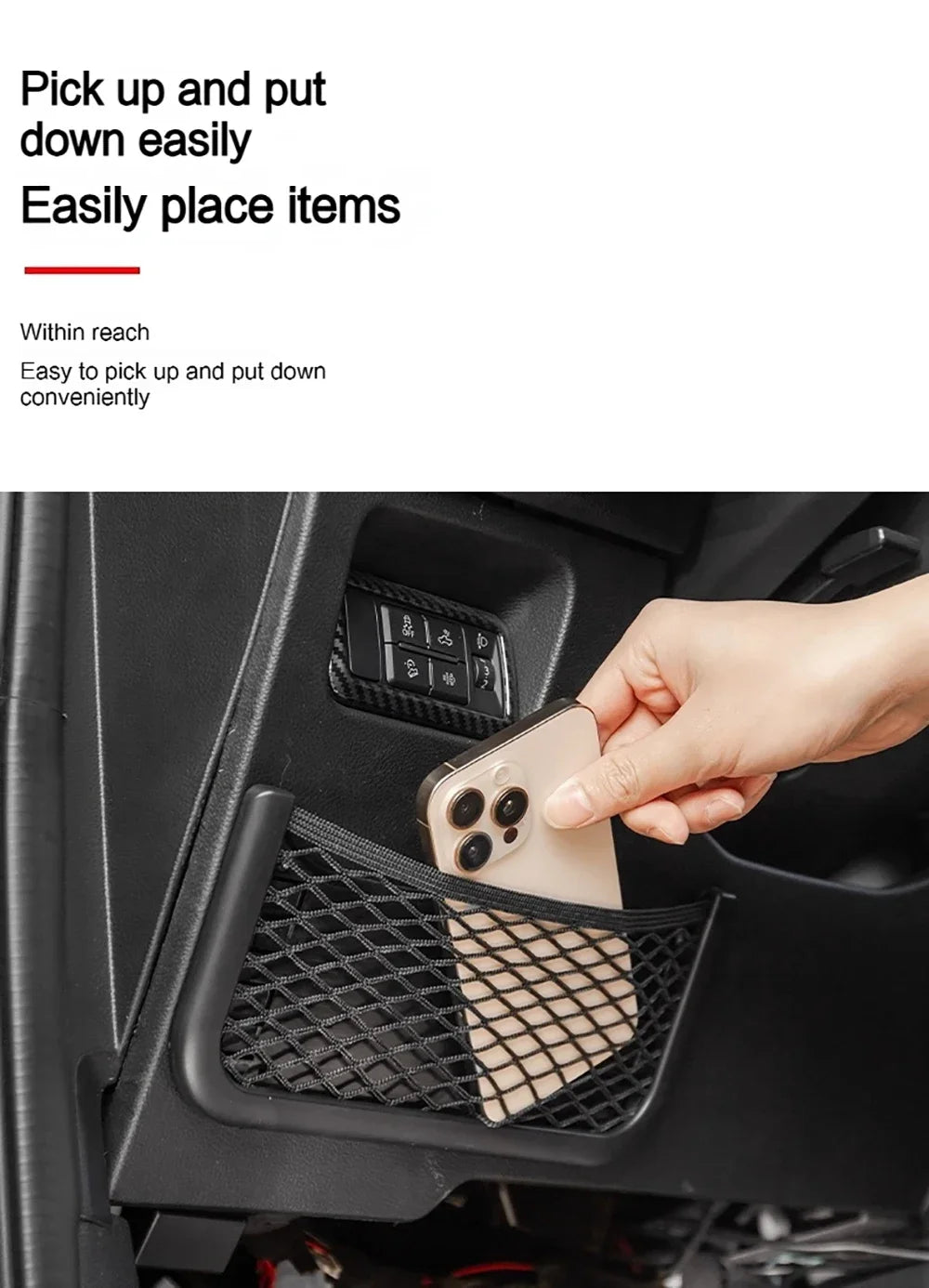 Car Organizers Car Storage Bag Mesh Multi Function Interior Accessories Supplies Trunk Box Organizer Automobiles Parts