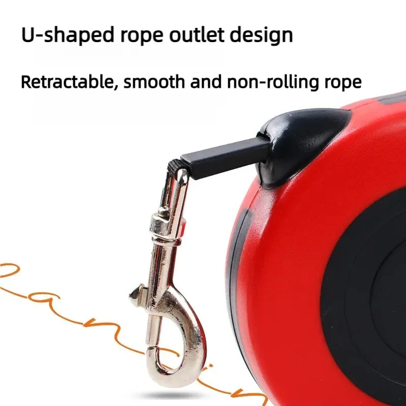 Automatic Retractable Dog Leash 3m/5m Nylon Lead for Small Dogs Cats Durable Puppy Traction Rope for Outdoor