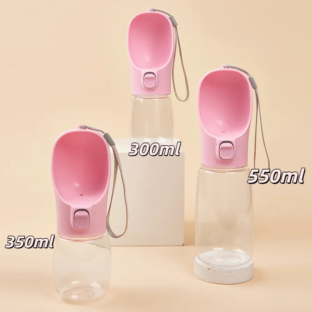 Portable Pet Water Bottle for Small Medium Large Dogs Outdoor Water Pets Dispenser Leakproof Puppy Drink Bowl Chihuahua Supplies
