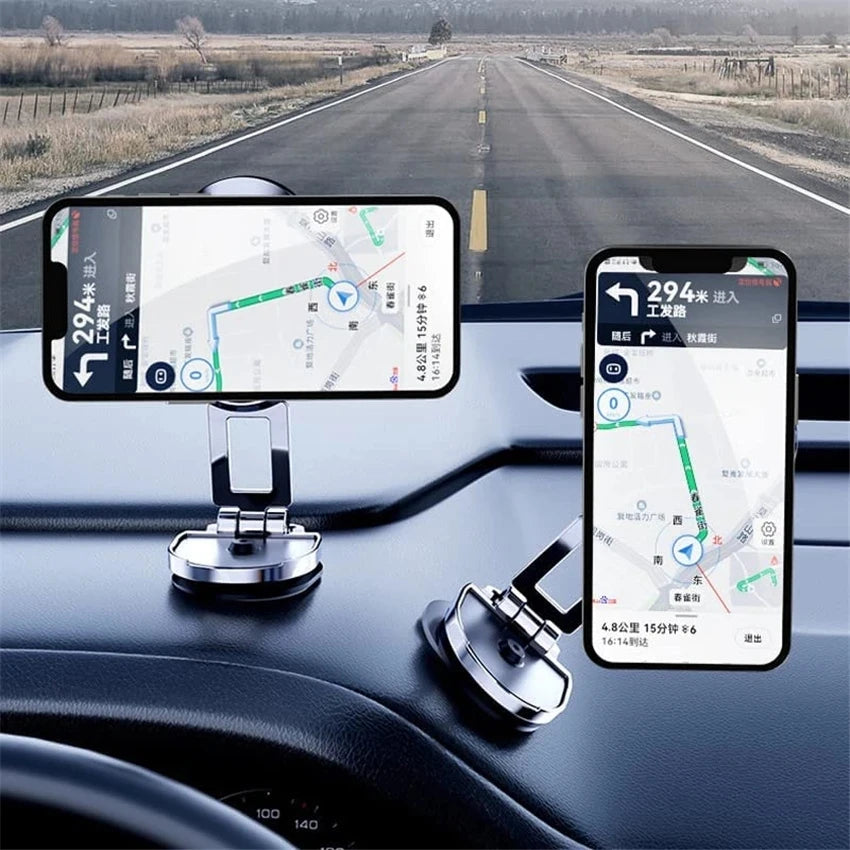 Magnetic Car Phone Holder 360° Rotate Magnet Smartphone Stand Support GPS Foldable Phone Bracket in Car Holder for IPhone Huawei