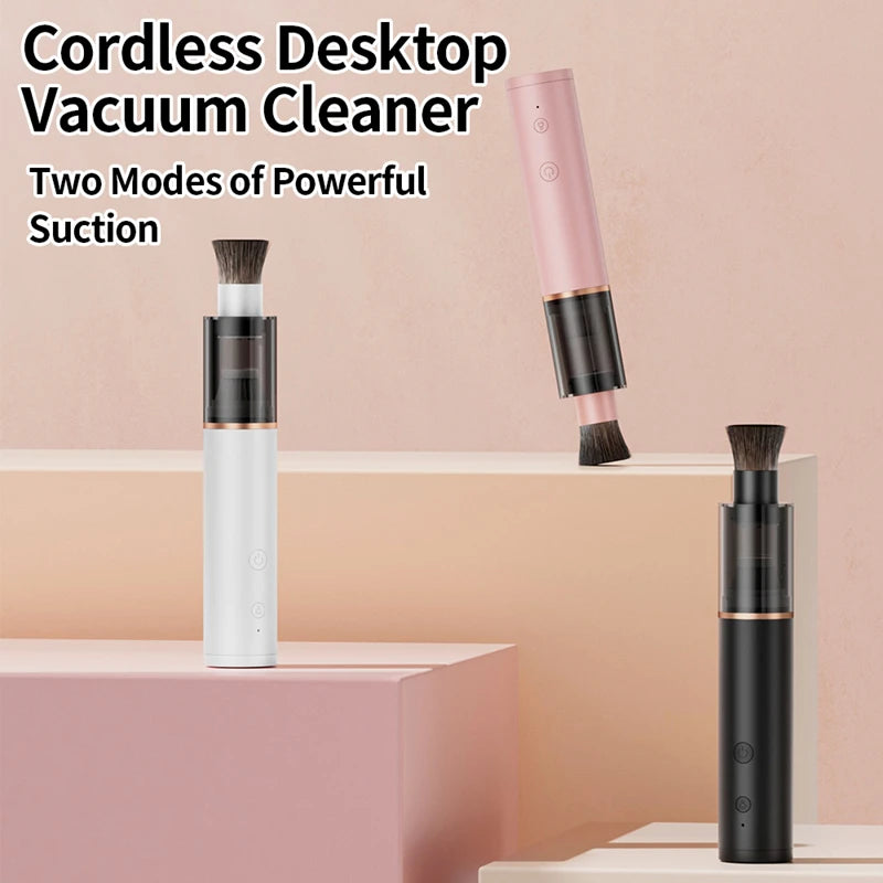 2026 New Small Mini Vacuum Cleaner Portable, Powerful, Durable Handheld, Wireless Desktop Cleaning, Keyboard, Piano Cleaner