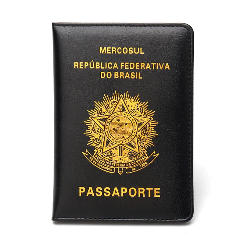 The Federative Republic of Brazil Passport Cover Travel Document Covers on The Passport Book Passport Holder Brasil