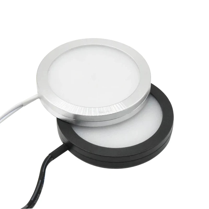 USB Led Spotlight 3W DC5V RGB With Remote Jewelry Cabinet Showcase Counter Lamp Ceiling  USB plug 2 in One Mini Spot Light