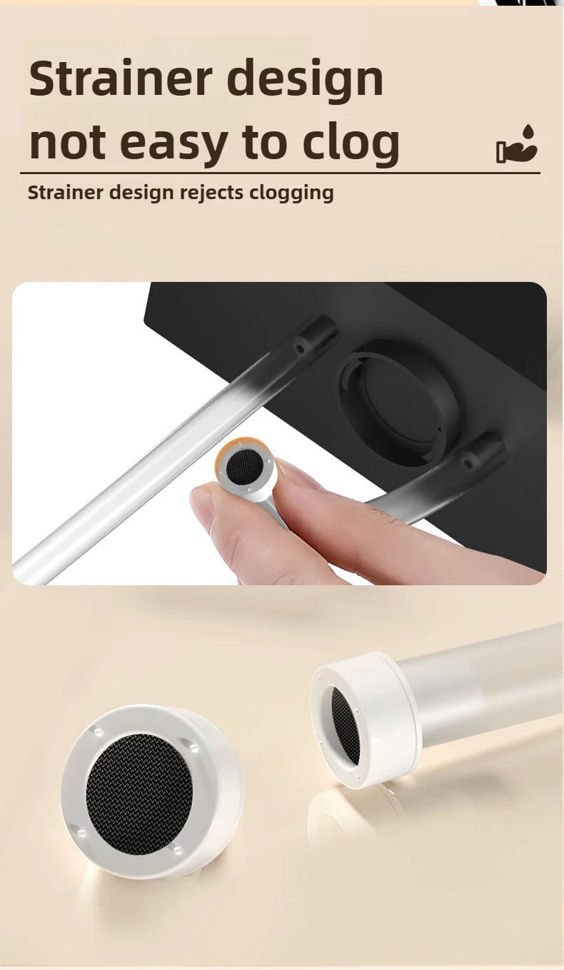 Automatic Foaming Soap Dispenser 400ml+400ml USB Rechargeable Double-headed Touchless Wall-Mountable for Multiple Scenarios