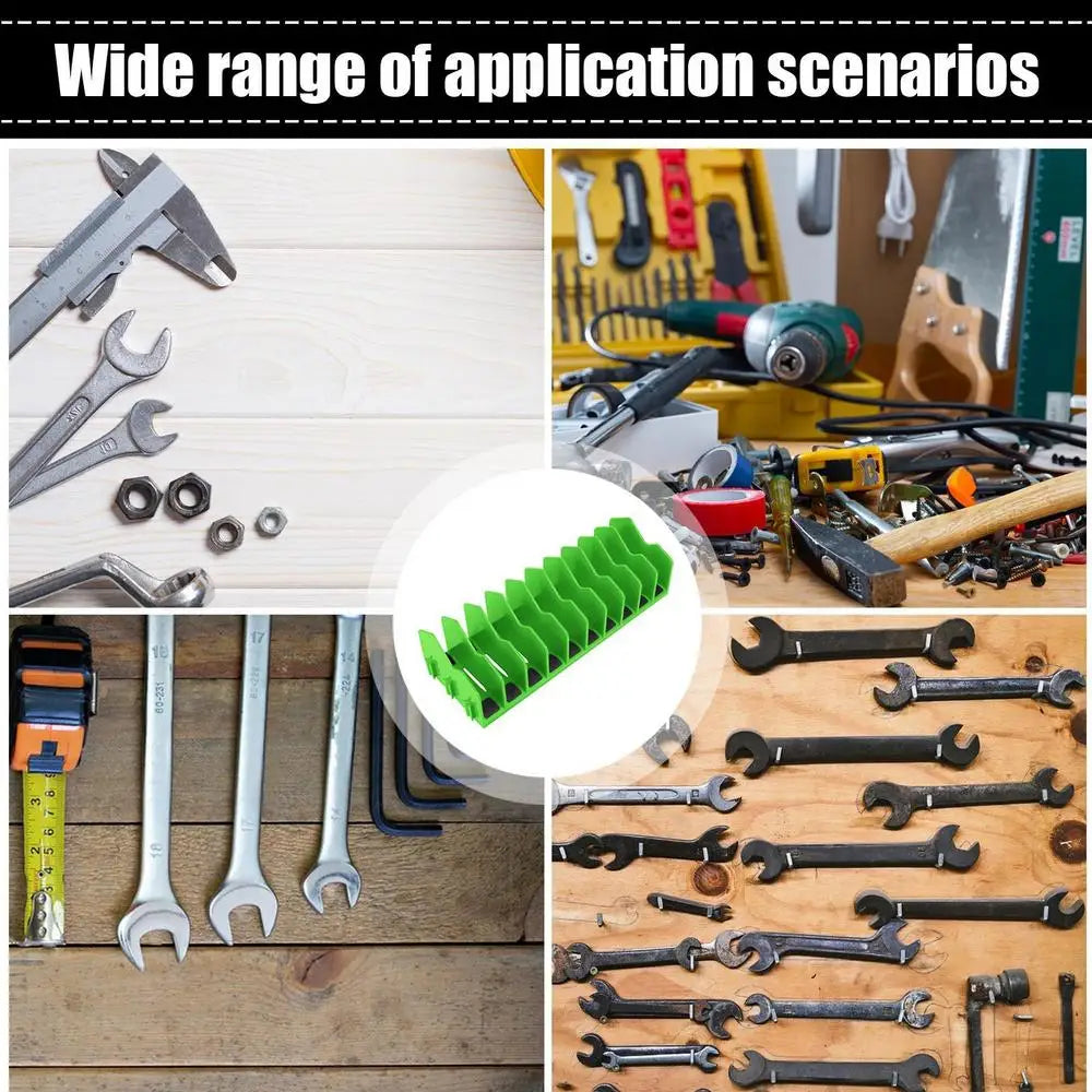 Practical plier organizer rack Holds up to ten pliers Drawer Toolbox Sturdy Pliers Tool Organizer Storage Rack Space-Saving
