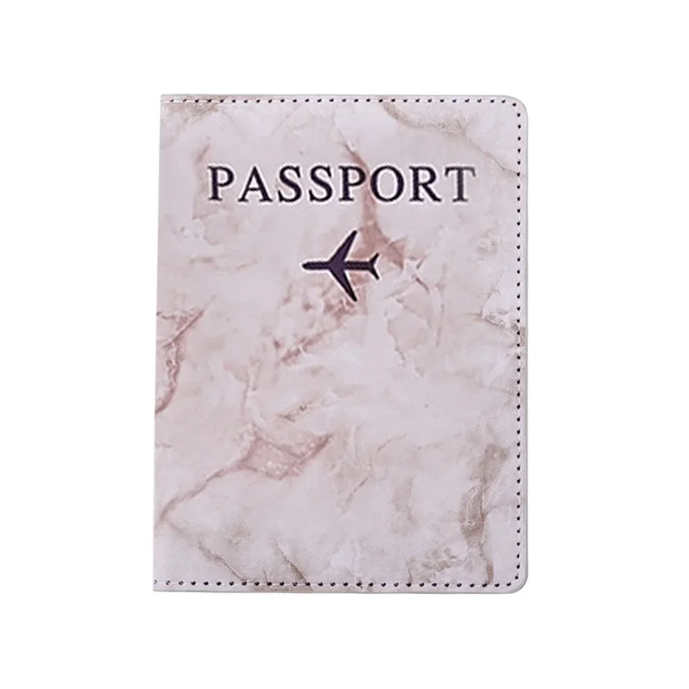 Passport Holder Passport Case Travel Waterproof Passport Protective Cover Embroidery Pattern Holder Air Plan Travel Accessories