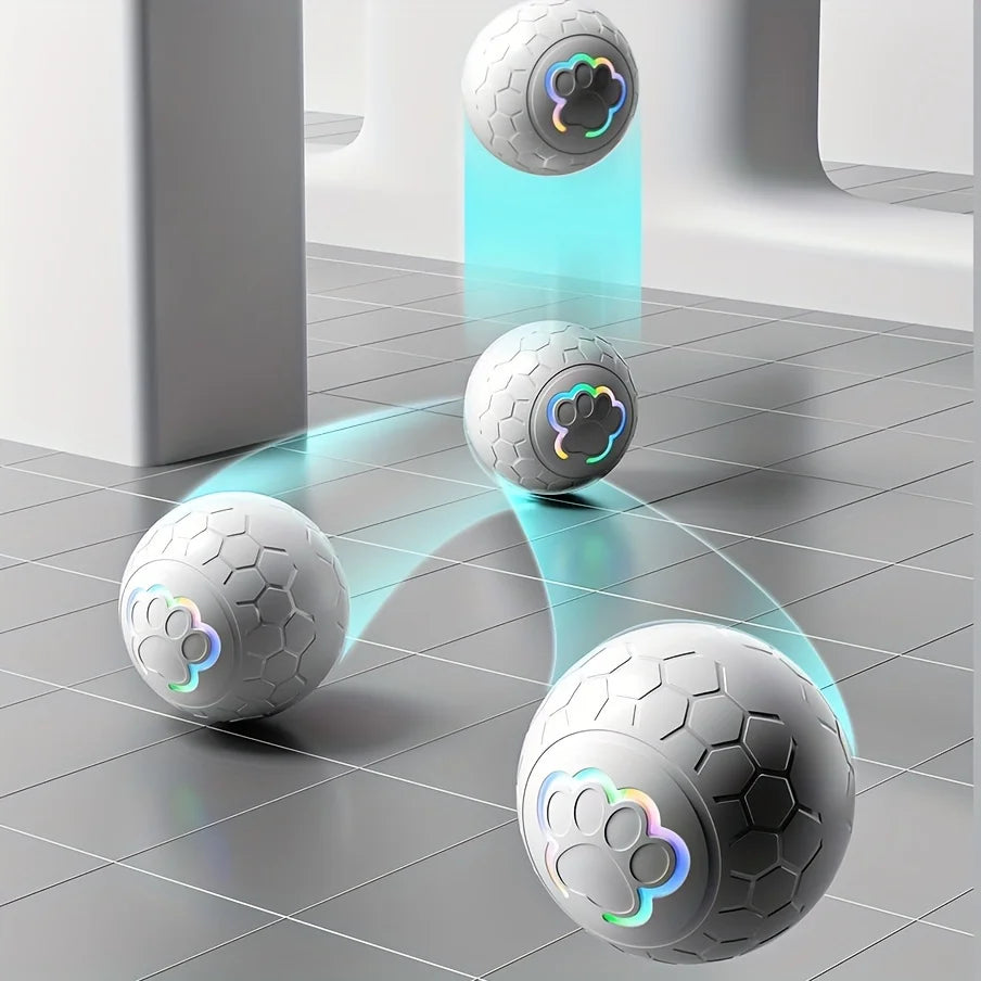 Interactive Jumping Dog Toy Ball with Smart Rechargeable Function for Pets